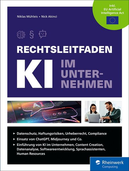 Produktbild: Rechtsleitfaden KI im Unternehmen
