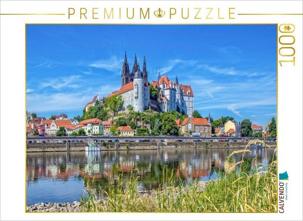 CALVENDO Puzzle Sachsen, Albrechtsburg Meißen | 1000 Teile Lege-Größe 64x48cm Foto-Puzzle für glückliche Stunden, Sonstige von , Calvendo Puzzle,