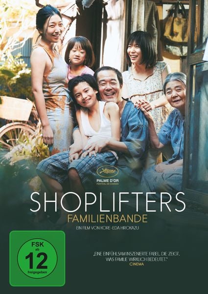 Shoplifters Familienbande von Hirokazu Koreeda DVD