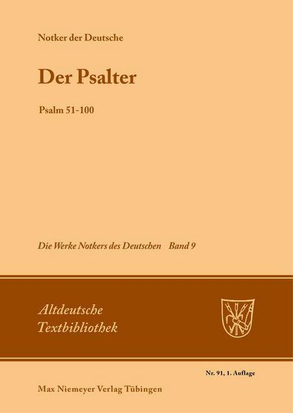 Produktbild: Der Psalter