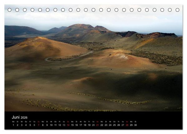 Produktbild: Mein Lanzarote (Tischkalender 2026 DIN A5 quer), CALVENDO Monatskalender