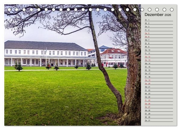 Produktbild: NORDERNEY Geburtstagskalender mit Planerfunktion (Tischkalender 2026 DIN A5 quer), CALVENDO Monatskalender