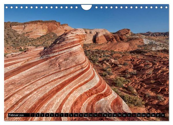 Produktbild: USA Kalender Deluxe (Wandkalender 2026 DIN A4 quer), CALVENDO Monatskalender