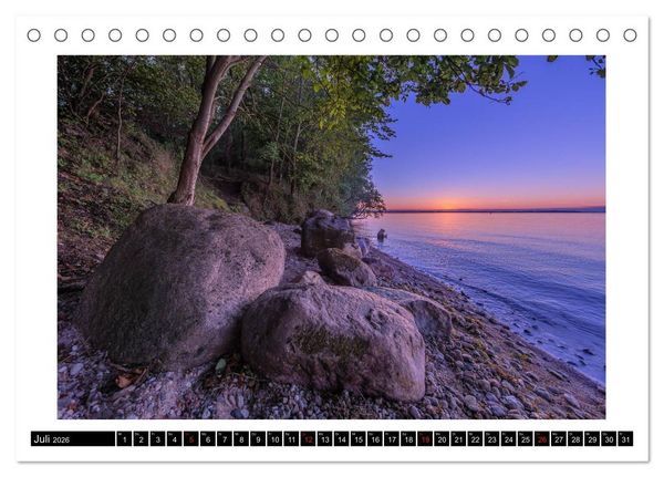 Produktbild: Die M&uuml;ritz - Naturparadies der Mecklenburgischen Seenplatte (Tischkalender 2026 DIN A5 quer), CALVENDO Monatskalender