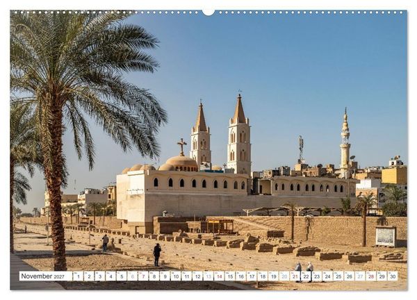Produktbild: &Auml;gypten - Karnak, die thebanische Nekropole und Luxor (Wandkalender 2027 DIN A2 quer), CALVENDO Monatskalender
