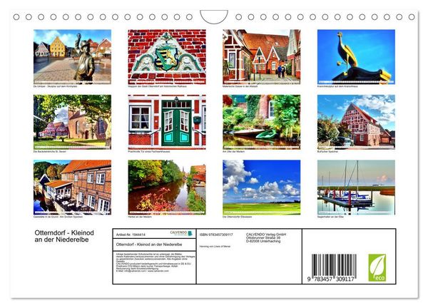 Produktbild: Otterndorf - Kleinod an der Niederelbe (Wandkalender 2026 DIN A4 quer), CALVENDO Monatskalender