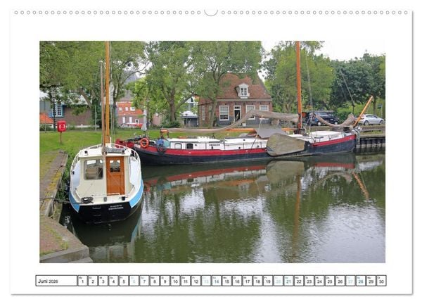 Produktbild: Hollands alte Hansest&auml;dte (hochwertiger Premium Wandkalender 2026 DIN A2 quer), Kunstdruck in Hochglanz