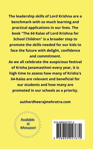 Produktbild: The 64 Kalas of Krishna For School Children