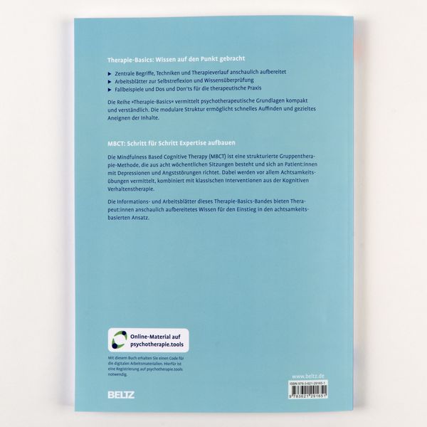 Produktbild: Therapie-Basics Mindfulness-Based Cognitive Therapy (MBCT)