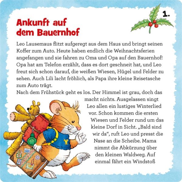 Produktbild: Leo Lausemaus - 24 Geschichten aus dem Winterwald