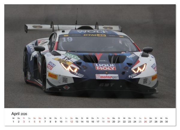 Produktbild: Deutsche Tourenwagen (Wandkalender 2026 DIN A4 quer), CALVENDO Monatskalender