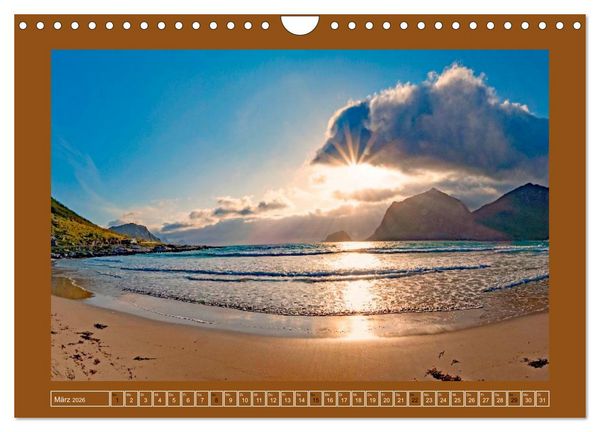 Produktbild: Lofoten - Norwegens Juwelen (Wandkalender 2026 DIN A4 quer), CALVENDO Monatskalender