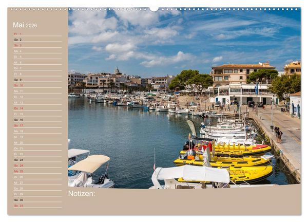 Produktbild: Im Osten von Mallorca (hochwertiger Premium Wandkalender 2026 DIN A2 quer), Kunstdruck in Hochglanz
