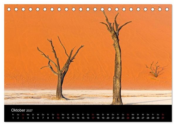Produktbild: Lichterf&uuml;lltes Namibia (Tischkalender 2027 DIN A5 quer), CALVENDO Monatskalender
