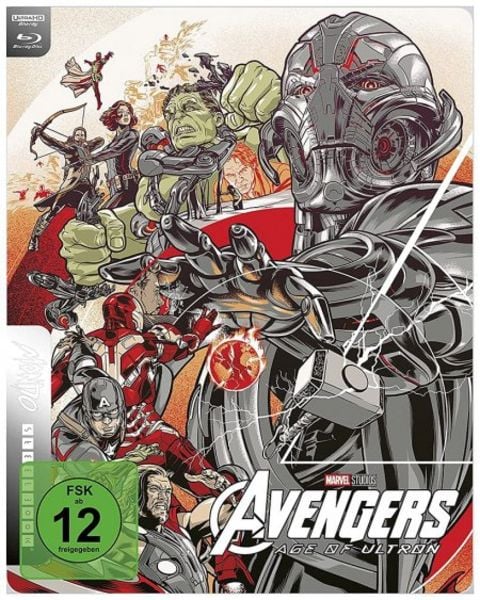 Marvel's The Avengers - Age of Ultron  (4K Ultra HD) (+ Blu-ray 2D) - 4K Mondo Edition - Steelbook