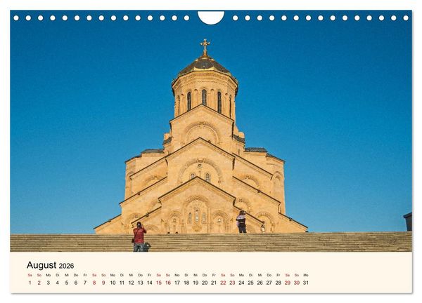 Produktbild: Tiflis - Die Metropole Georgiens (Wandkalender 2026 DIN A4 quer), CALVENDO Monatskalender