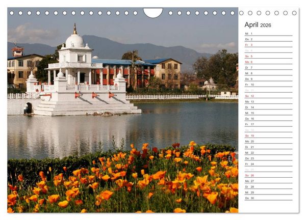 Produktbild: Nepal (Wandkalender 2026 DIN A4 quer), CALVENDO Monatskalender
