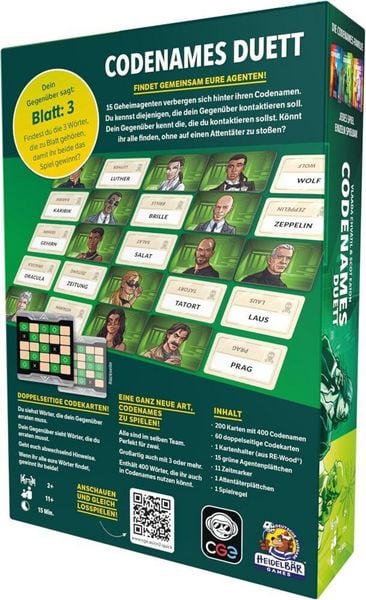 Produktbild: Codenames: Duett