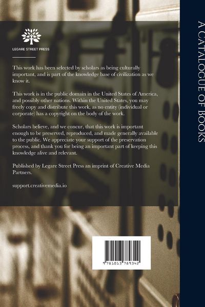 Produktbild: A Catalogue of Books [microform]