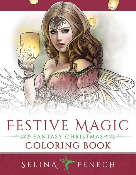 Produktbild: Festive Magic - Fantasy Christmas Coloring Book