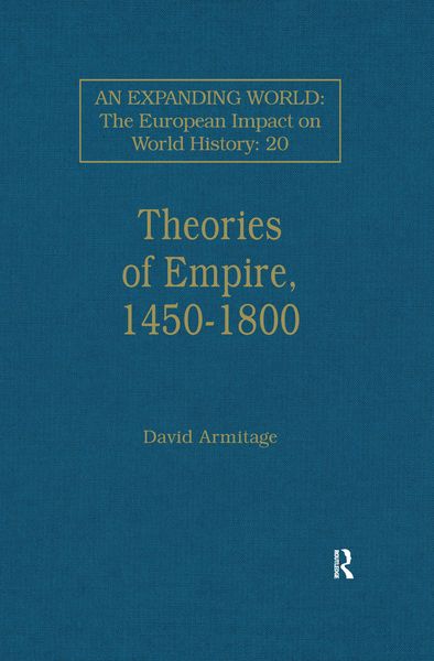 Produktbild: Theories of Empire, 1450-1800