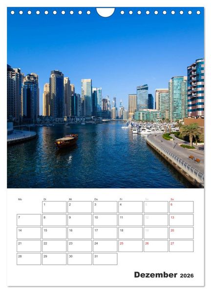 Produktbild: Vertical Dubai 2026 (Wandkalender 2026 DIN A4 hoch), CALVENDO Monatskalender