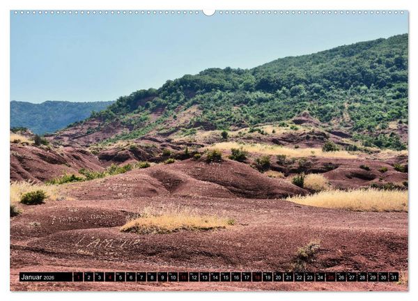 Produktbild: Lac du Salagou - Ein Kleinod im S&uuml;dwesten Frankreichs (hochwertiger Premium Wandkalender 2026 DIN A2 quer), Kunstdruck in Hochglanz