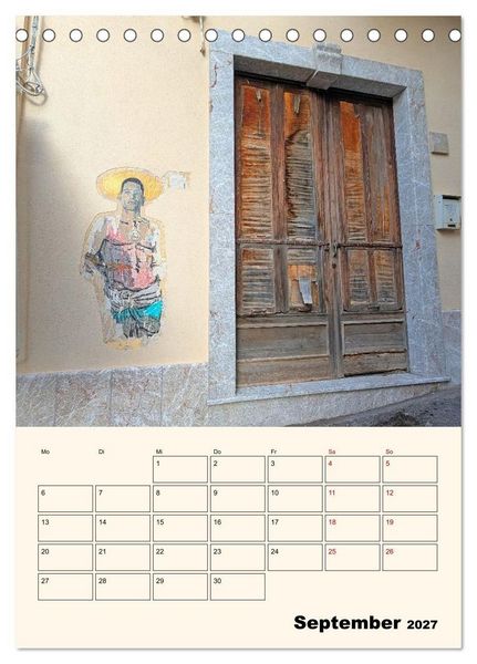 Produktbild: Taormina - &Auml;tna, Meer und antike Steine (Tischkalender 2027 DIN A5 hoch), CALVENDO Monatskalender