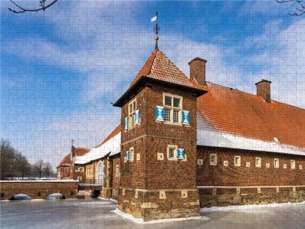 Produktbild: CALVENDO Puzzle Haus Borg | 1000 Teile Lege-Gr&ouml;&szlig;e 64x48cm Foto-Puzzle f&uuml;r gl&uuml;ckliche Stunden