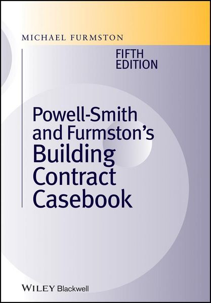Produktbild: Powell]Smith and Furmston's Building Contract Casebook