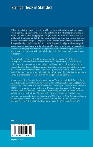 Produktbild: Statistical Design