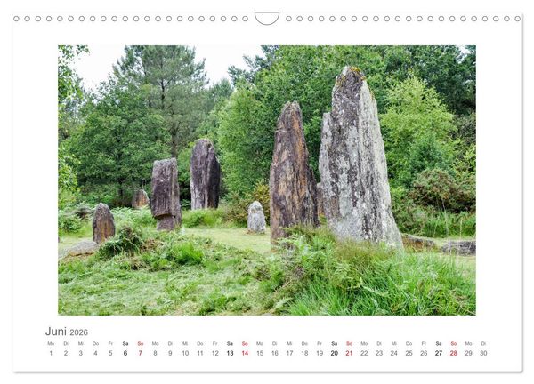 Produktbild: Bretagne - unterwegs mit Julia Hahn (Wandkalender 2026 DIN A3 quer), CALVENDO Monatskalender
