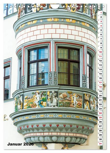 Produktbild: Gera - Stadt an der wei&szlig;en Elster (Wandkalender 2026 DIN A4 hoch), CALVENDO Monatskalender