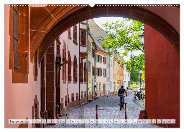 Produktbild: Freiburg im Breisgau Impressionen (hochwertiger Premium Wandkalender 2026 DIN A2 quer), Kunstdruck in Hochglanz