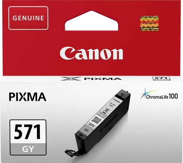 Canon Druckerpatrone CLI-571GY Original Grau 0389C001