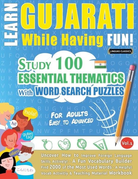 Produktbild: LEARN GUJARATI WHILE HAVING FUN! - FOR ADULTS
