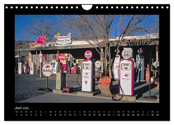 Produktbild: Get Your Kicks on Route 66 (Wandkalender 2026 DIN A4 quer), CALVENDO Monatskalender