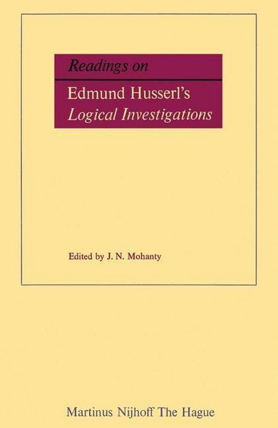 Produktbild: Readings on Edmund Husserl's Logical Investigations