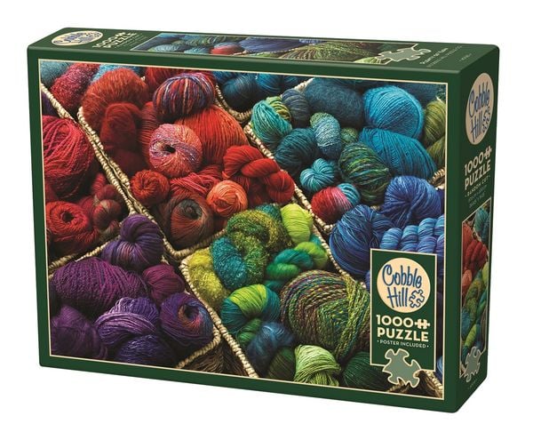 Produktbild: COBBLE HILL PUZZLES - Viel Garn 1000 Teile