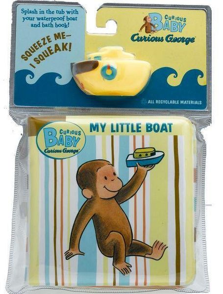 Produktbild: Curious Baby: My Little Bath Book & Toy Boat