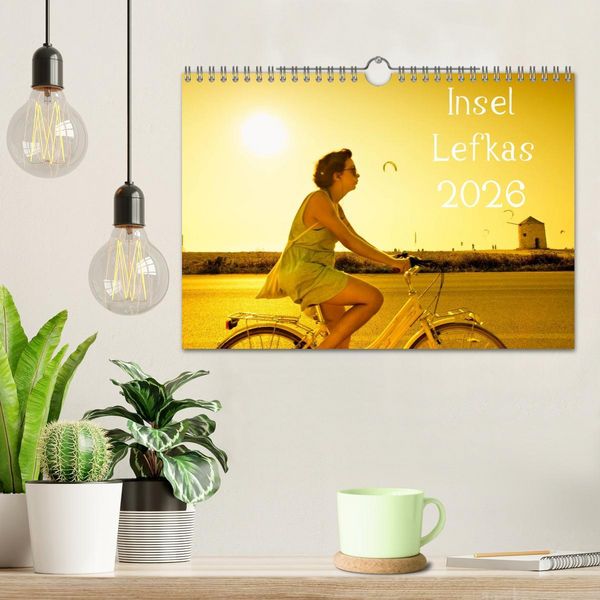 Produktbild: Insel Lefkas (Wandkalender 2026 DIN A4 quer), CALVENDO Monatskalender
