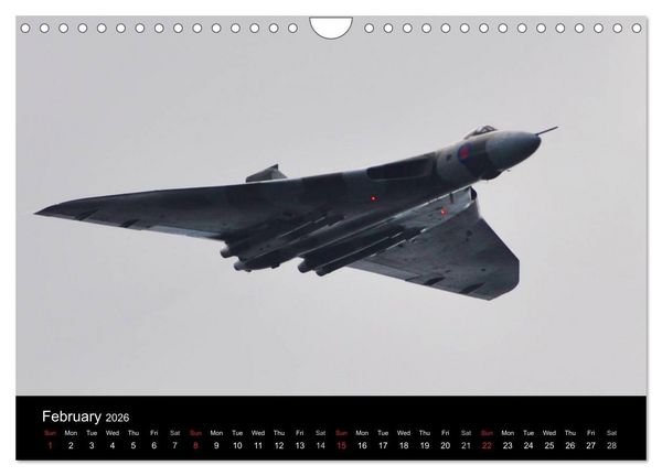 Produktbild: Military Aircraft (Wall Calendar 2026 DIN A4 landscape), CALVENDO 12 Month Wall Calendar