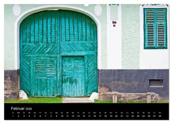 Produktbild: Bauernh&auml;user in Siebenb&uuml;rgen (Wandkalender 2026 DIN A2 quer), CALVENDO Monatskalender
