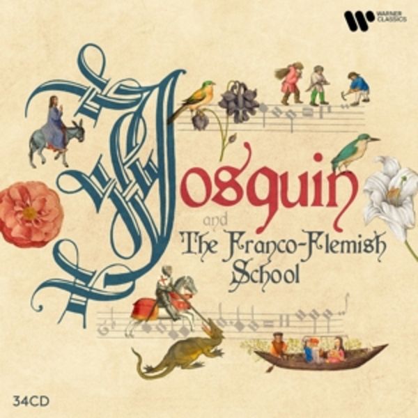 Josquin & the Franco-Flemish School - The Hilliard Ensemble,The Kings Singers, CD