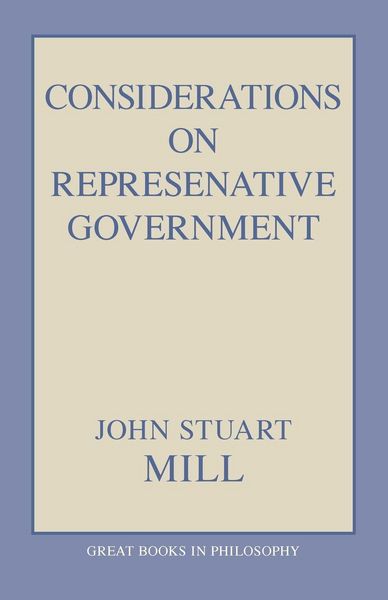 Produktbild: Considerations on Representative Government