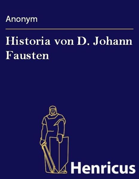 Produktbild: Historia von D. Johann Fausten