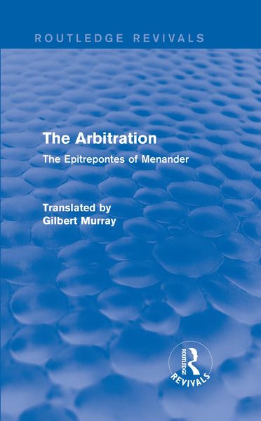 Produktbild: The Arbitration (Routledge Revivals)