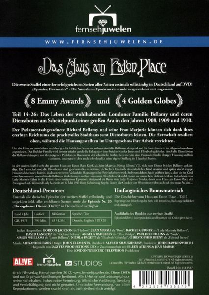 Produktbild: Das Haus am Eaton Place - Staffel 2 [4 DVDs]