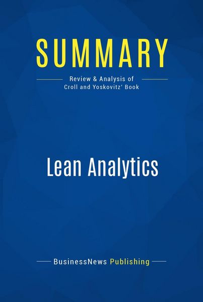 Produktbild: Summary: Lean Analytics