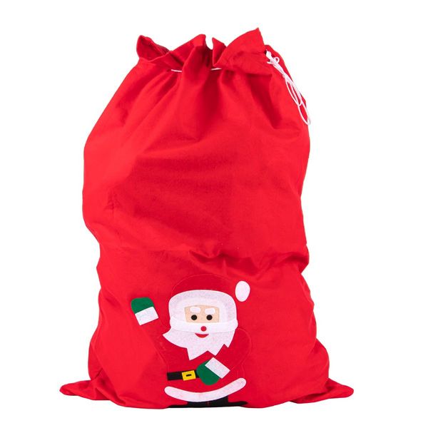 Produktbild: Idena Sack aus Filz WH 100% Polyester mit Motiv rot 90x60cm